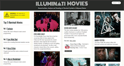 Desktop Screenshot of illuminatimovies.net