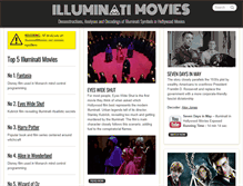 Tablet Screenshot of illuminatimovies.net